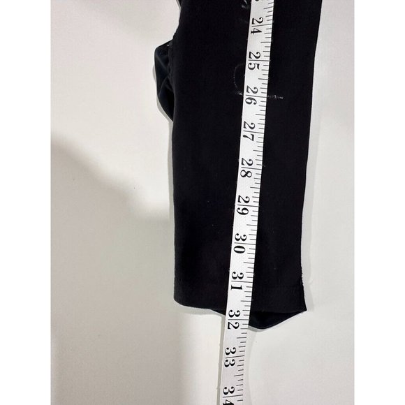 Split 59 X Pure Barre Logo Leggings Black Size Medium Mesh Ruched Front - Picture 7 of 12